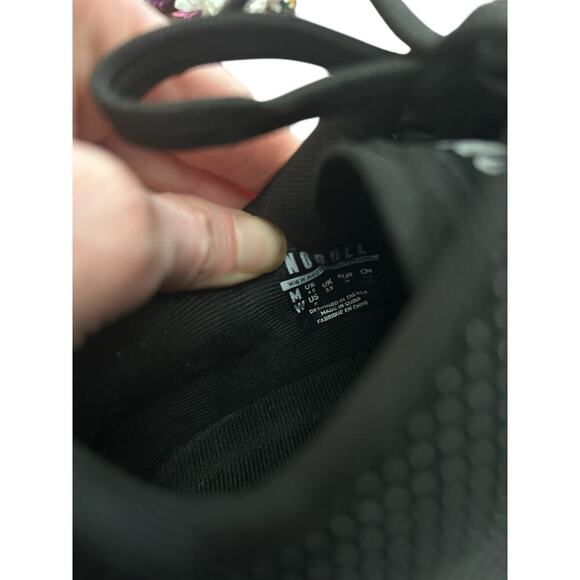 NOBULL Outwork Cross Training Athletic Gym Shoes Black White Mesh size 6.5 M 8W - Picture 7 of 11